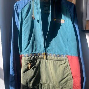 L.L. Bean Multicolor Size M Anorak